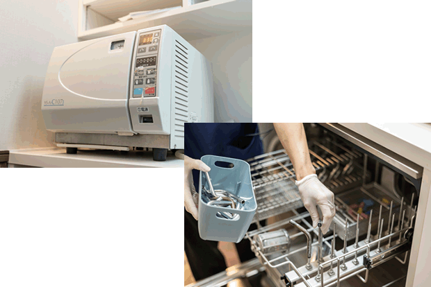 欧州最高レベルの滅菌体制で安心をお届け